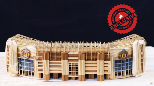 The Old Trafford stadium of MU model