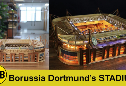 Borussia Dortmund stadium model