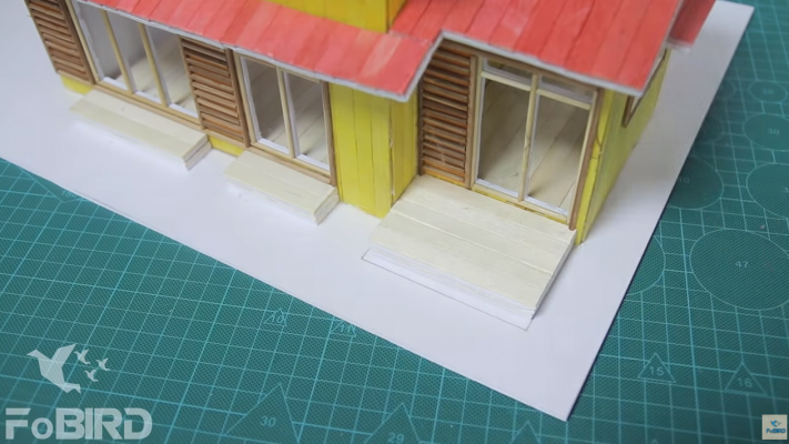 How To Make A Popsicle Stick House With Free Template