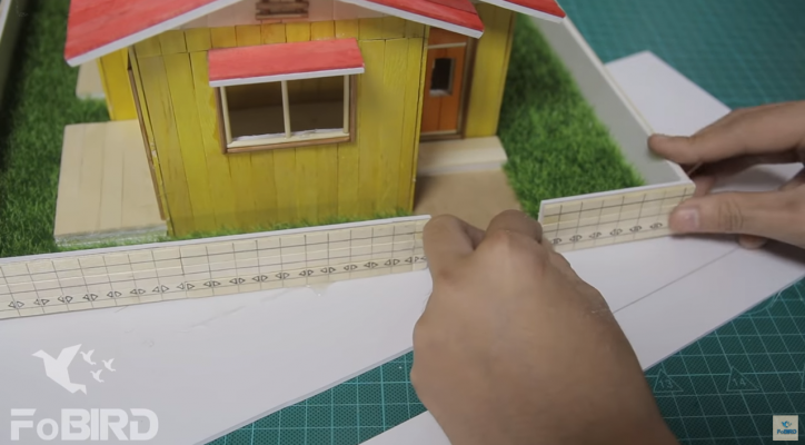 How To Make A Popsicle Stick House With Free Template