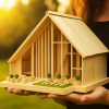 Download Popsicle Stick House drawing